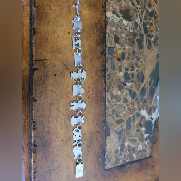 Silver Turtle Charm Bracelet - Picture 3 of 6